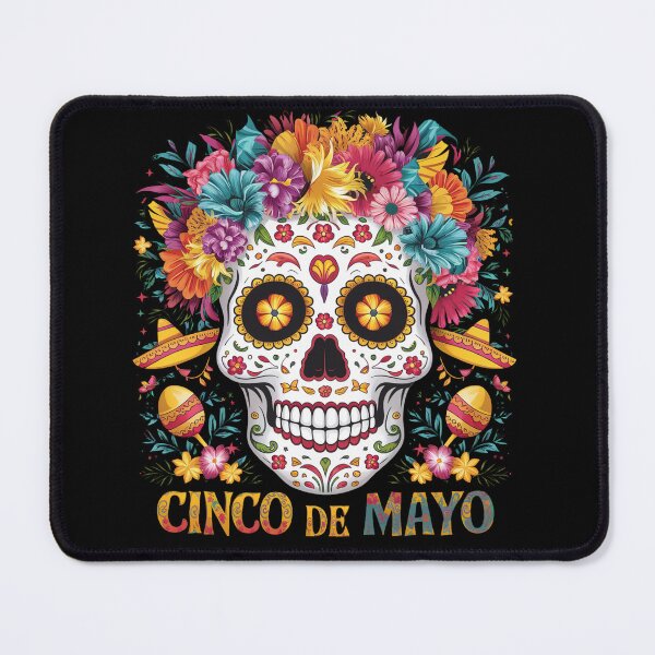 Item preview, Cinco De Mayo Women Girl Kids Mexican Skull Fiesta 5 De Mayo designed and sold by CoolFuture.