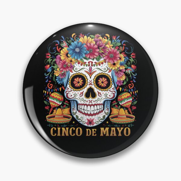 Item preview, Cinco De Mayo Women Girl Kids Mexican Skull Fiesta 5 De Mayo designed and sold by CoolFuture.
