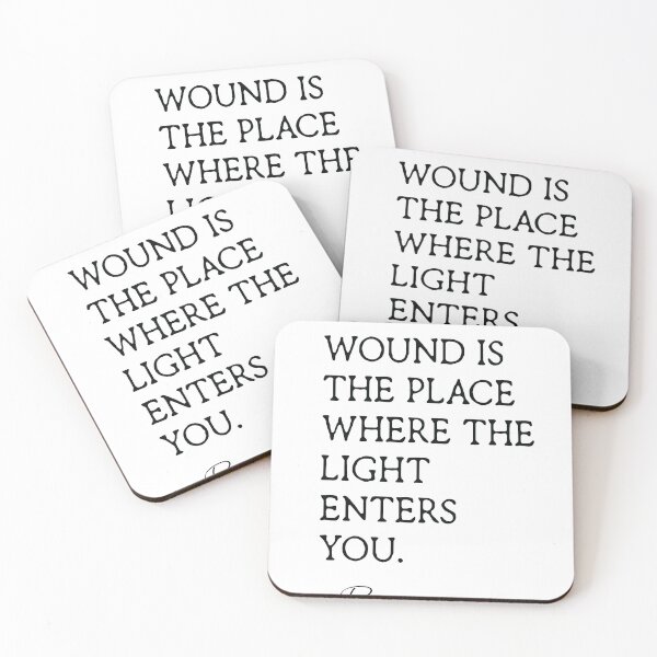 Item preview, Where the Light Enters (Rumi) designed and sold by papersandtschai.