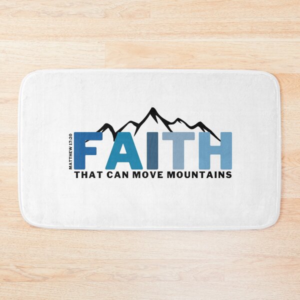 Item preview, Faith that can Move Mountains for Christians Version 2 designed and sold by Williams Designz.