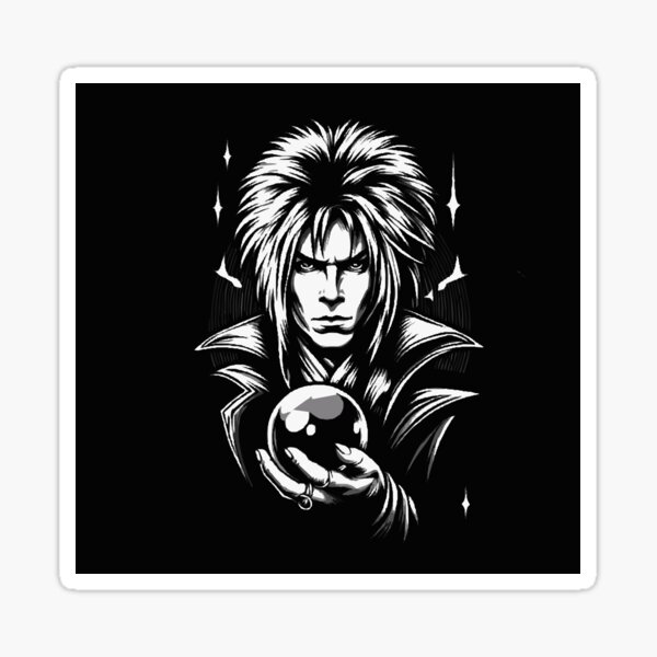 Item preview, Jareth The Goblin King: Labyrinth- It's Only Forever designed and sold by NerdiPop.
