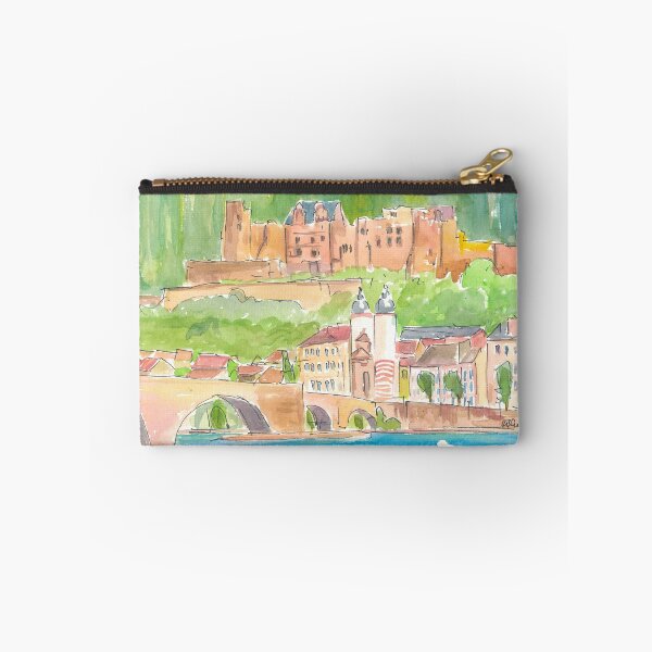 Item preview, Heidelberg Germany View of Old Town and Castle designed and sold by artshop77.