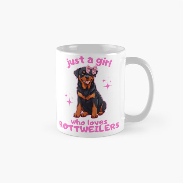 Item preview, Sólo una chica que ama a los perros Rottweiler. designed and sold by GoodyPaws.