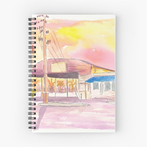Item preview, Naples Florida Tropical Street Scene at Sunset designed and sold by artshop77.