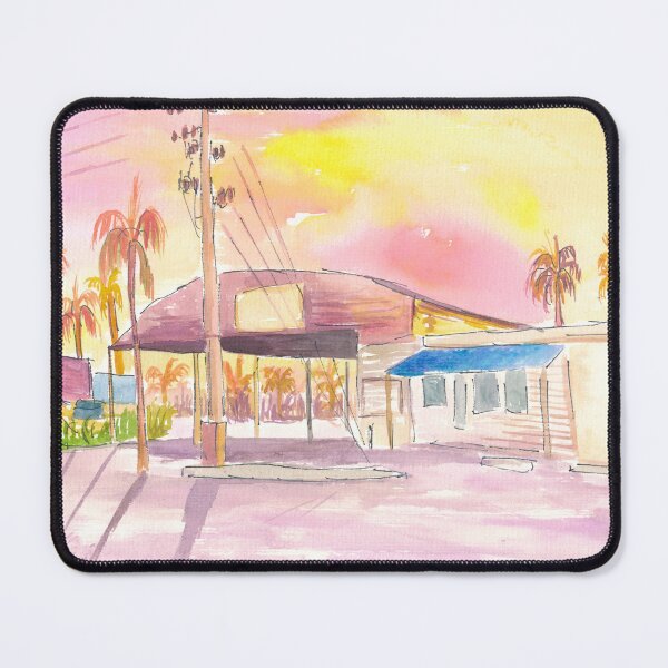 Item preview, Naples Florida Tropical Street Scene at Sunset designed and sold by artshop77.