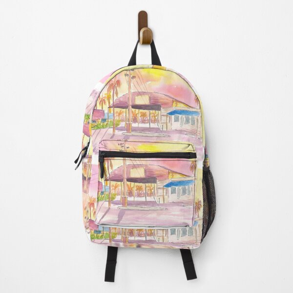 Item preview, Naples Florida Tropical Street Scene at Sunset designed and sold by artshop77.