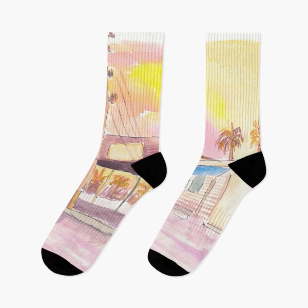 Item preview, Naples Florida Tropical Street Scene at Sunset designed and sold by artshop77.
