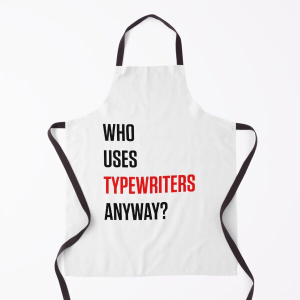 Item preview, Who Uses Typewriters Anyway? Red Tortured Poets Era designed and sold by zarazarazara.