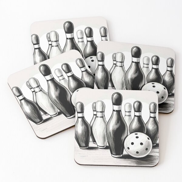 Item preview, Strike! Ten Pin Bowling Fun designed and sold by GrizzlyCollective.