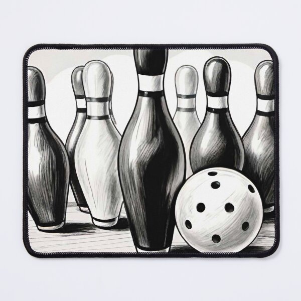 Item preview, Strike! Ten Pin Bowling Fun designed and sold by GrizzlyCollective.
