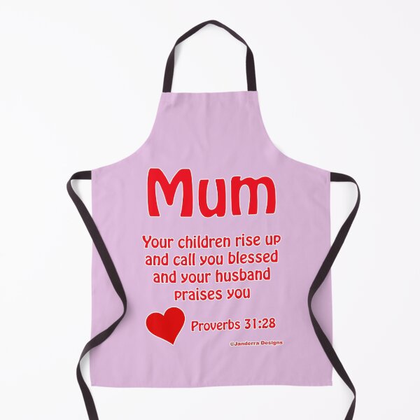 Item preview, Mum Your Children Rise Up and Call You Blessed and Your Husband Praises You Proverbs 31:28 heart || Gift for Mum Gift for Mother's Day Gift for Wife Gift for Her Gift for Christian Mum designed and sold by JanderraDesigns.