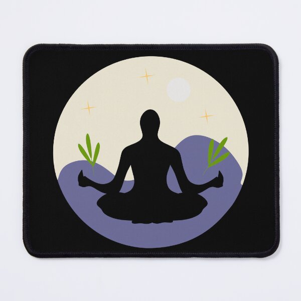 Item preview, Yogic Meditation Design designed and sold by DesignDrawn.