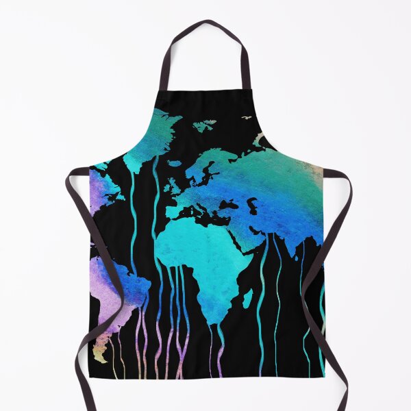 Item preview, World Map Watercolor Painting II designed and sold by Irina Sztukowski.