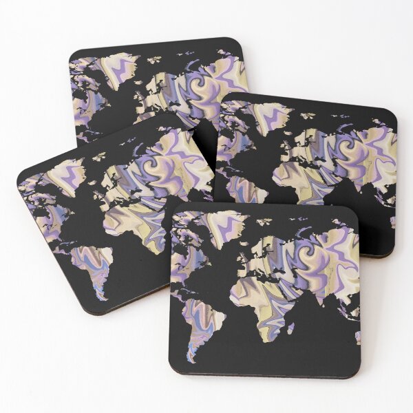 Item preview, World Map Watercolor Painting IV designed and sold by Irina Sztukowski.