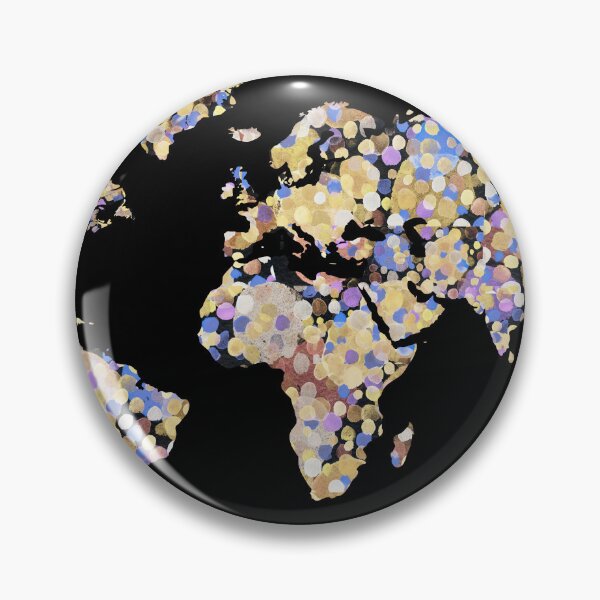 Item preview, World Map Watercolor Painting V designed and sold by Irina Sztukowski.