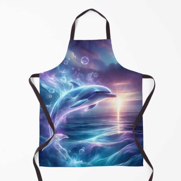 Item preview, Ethereal Dolphin Sunrise designed and sold by Tommy Studio.