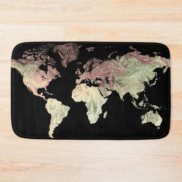 Item preview, Mapa Mundial Pintura A La Acuarela VI designed and sold by Irina Sztukowski.