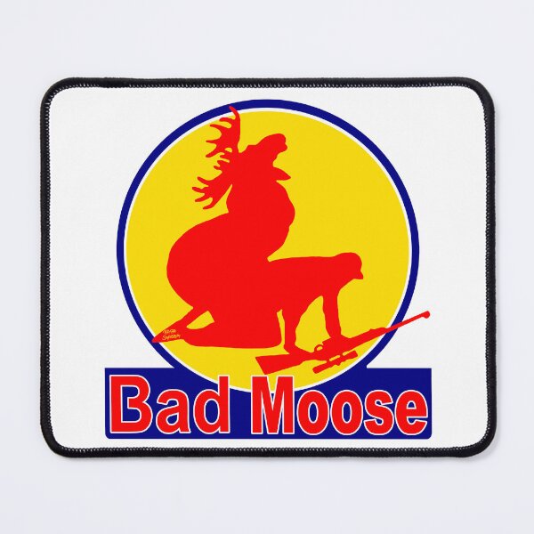 Item preview, Bad Moose;  designed and sold by StickerApe.