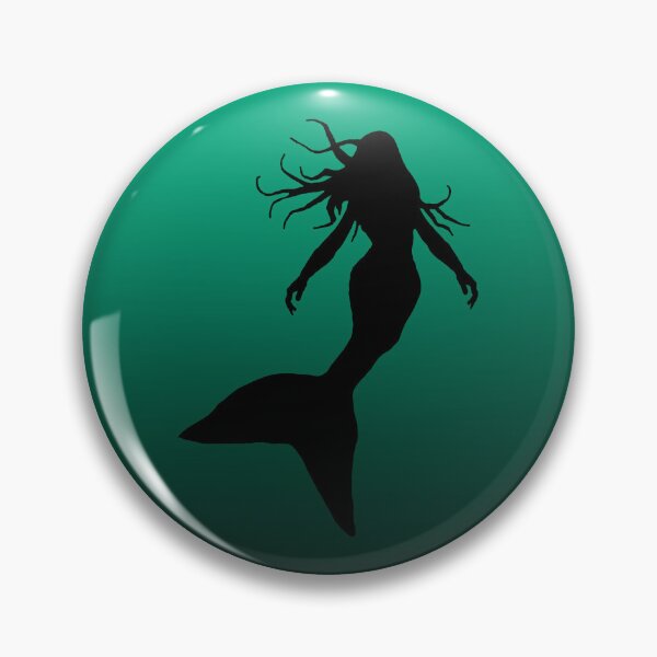 Item preview, Mermaid Silhouette in Water Under the Sea Art 2 of 4 designed and sold by Beachy.