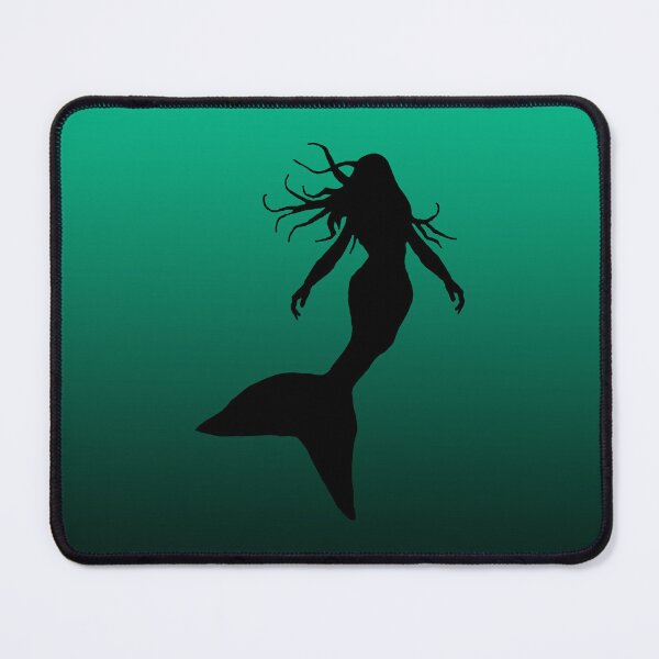 Item preview, Mermaid Silhouette in Water Under the Sea Art 2 of 4 designed and sold by Beachy.