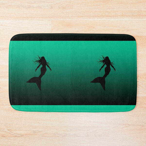 Item preview, Mermaid Silhouette in Water Under the Sea Art 2 of 4 designed and sold by Beachy.