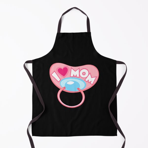 Item preview, 'I Love Mom' Pacifier: Perfect Baby Gear designed and sold by Luxuriously.