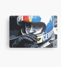 Lámina metálica Casco Francois Cevert