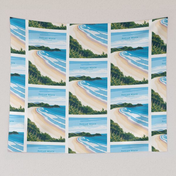 Item preview, Raglan beach Beauaty: New Zealand designed and sold by NeuralVibe.