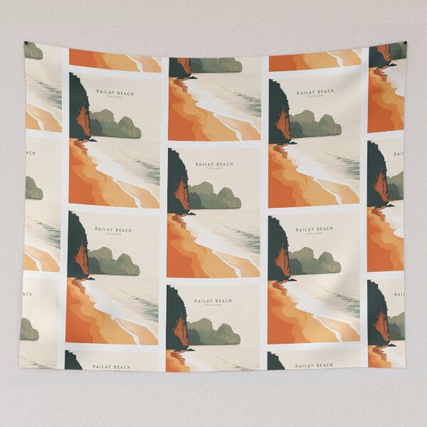 Item preview, Railay Beach Reverie: Thailand designed and sold by NeuralVibe.