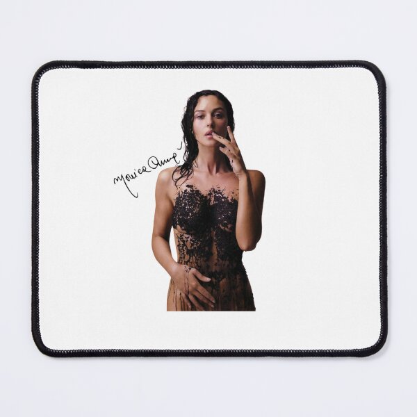 Item preview, Monica Bellucci covered with black caviar designed and sold by MorgRichardson.