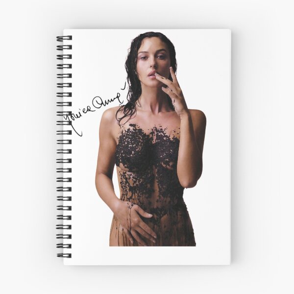 Item preview, Monica Bellucci covered with black caviar  designed and sold by MorgRichardson.