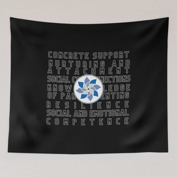 Item preview, Protective Factors Pinwheel  designed and sold by SiennaWindler.
