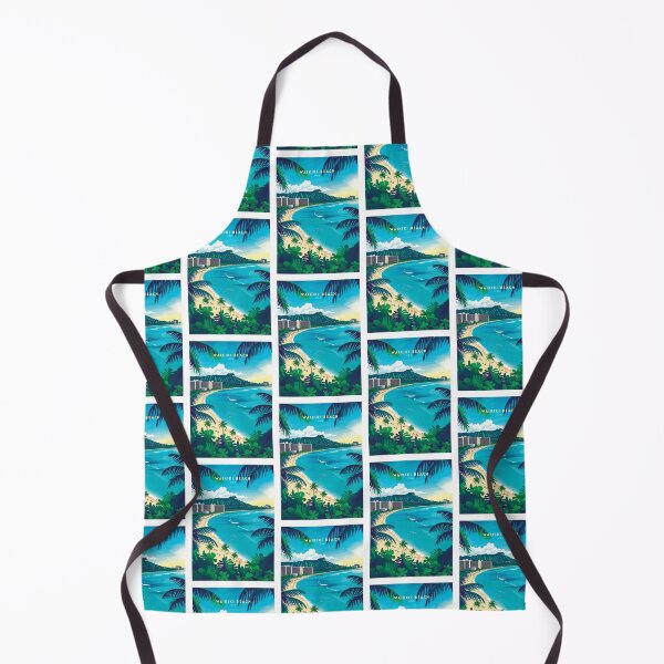 Item preview, Waikiki Beach Waves: Hawaii designed and sold by NeuralVibe.
