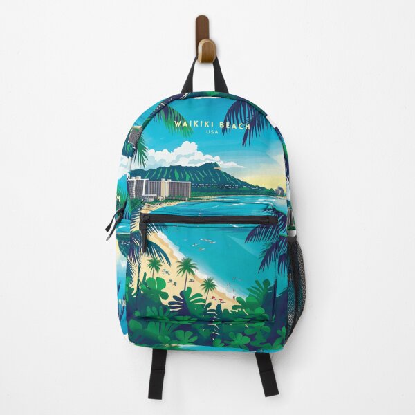 Item preview, Waikiki Beach Waves: Hawaii designed and sold by NeuralVibe.