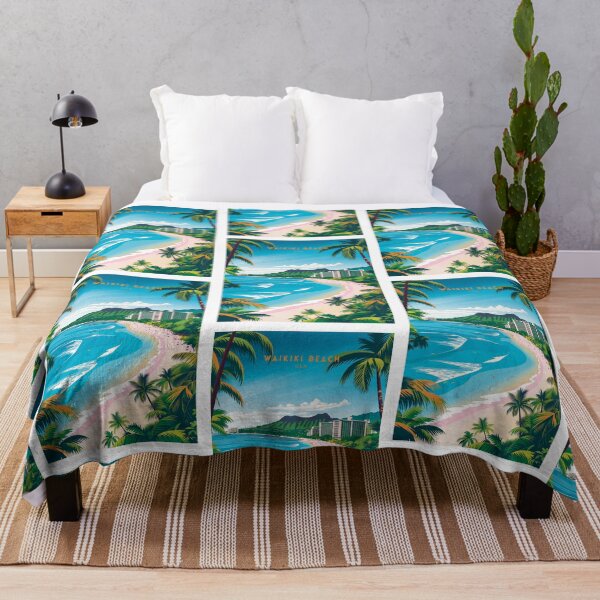 Item preview, Waikiki Beach Wonder: USA designed and sold by NeuralVibe.