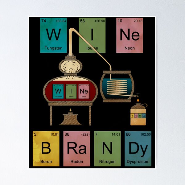 Item preview, Wine To Brandy Chemistry  designed and sold by Kathryoore.