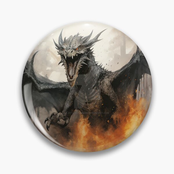 Item preview, Whispers of Westeros: Ghostly Dragon designed and sold by OdysseyOrigins.