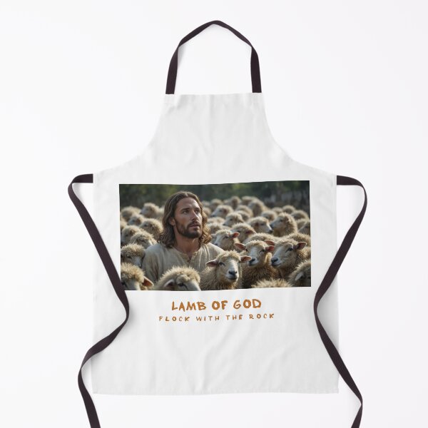 Item preview, Jesus Lamb of God: Flock with the Rock designed and sold by Tekweni.