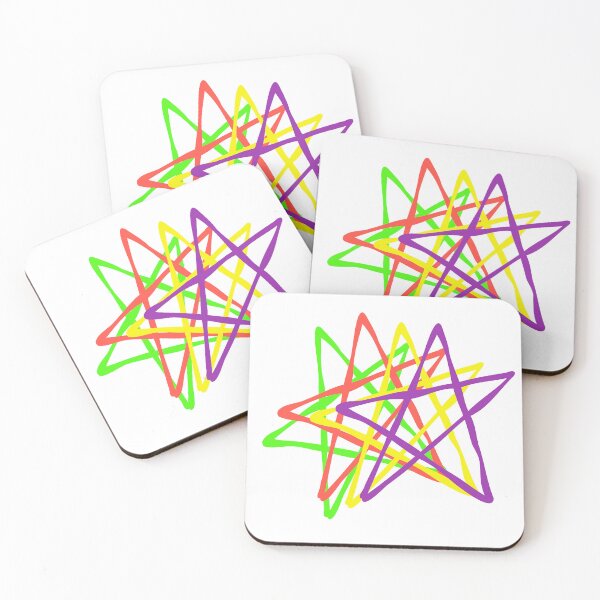 Item preview, Colorful stars designed and sold by JunnieP.