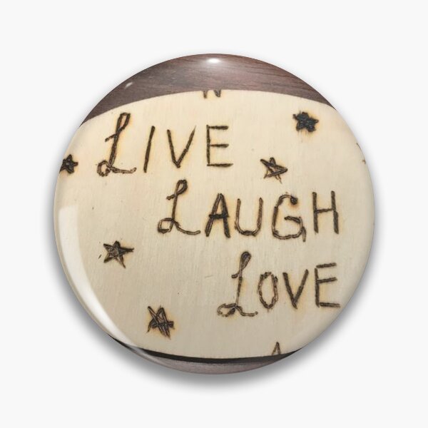 Item preview, Custom Wood Burning "Live Laugh Love" designed and sold by JD Designs.