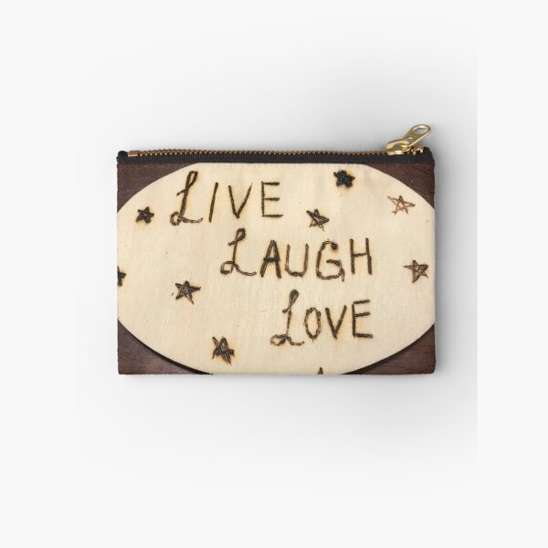 Item preview, Custom Wood Burning "Live Laugh Love" designed and sold by JD Designs.