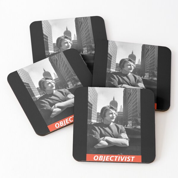 Item preview, Objectivist Ayn Rand designed and sold by Cleanthes.