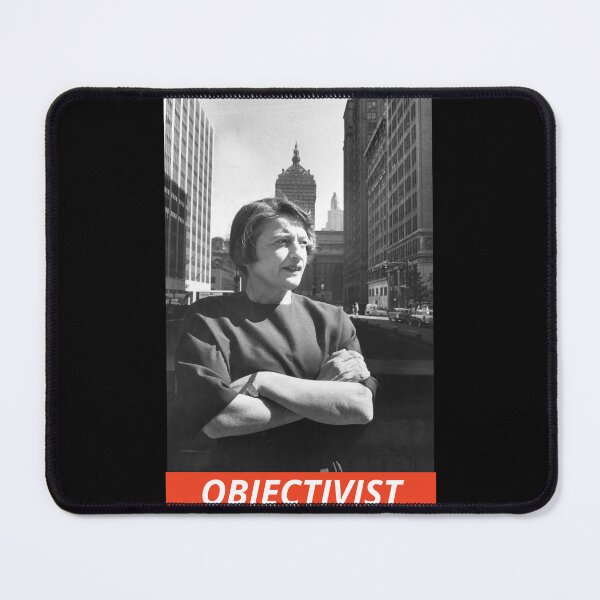 Item preview, Objectivist Ayn Rand designed and sold by Cleanthes.