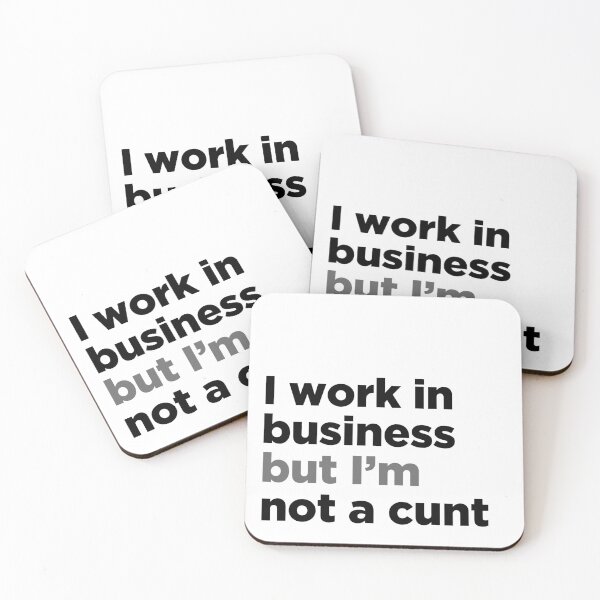 Item preview, I work in business... designed and sold by dand1892.