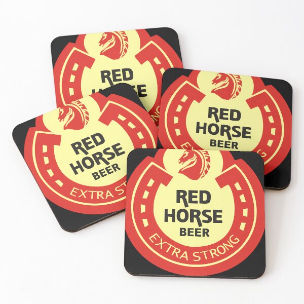 Item preview, Red Horse Beer Logo designed and sold by MicaeHeredia3.
