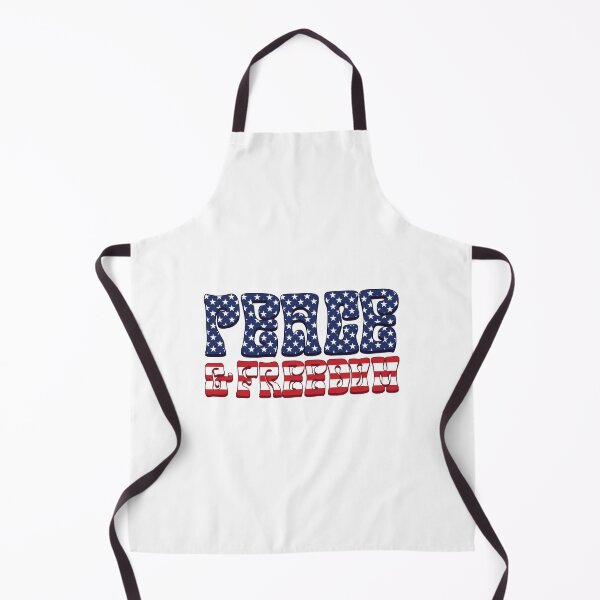 Item preview, Peace & Freedom - USA Flag designed and sold by Whimsical Thinker.