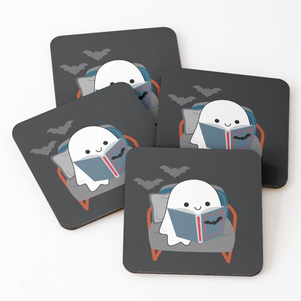 Item preview, Cute reading ghost designed and sold by AnulaArt.