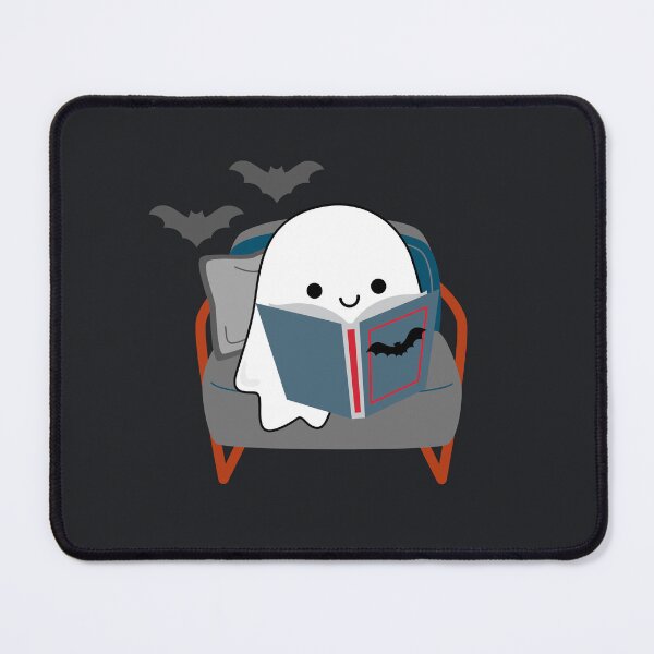 Item preview, Cute reading ghost designed and sold by AnulaArt.