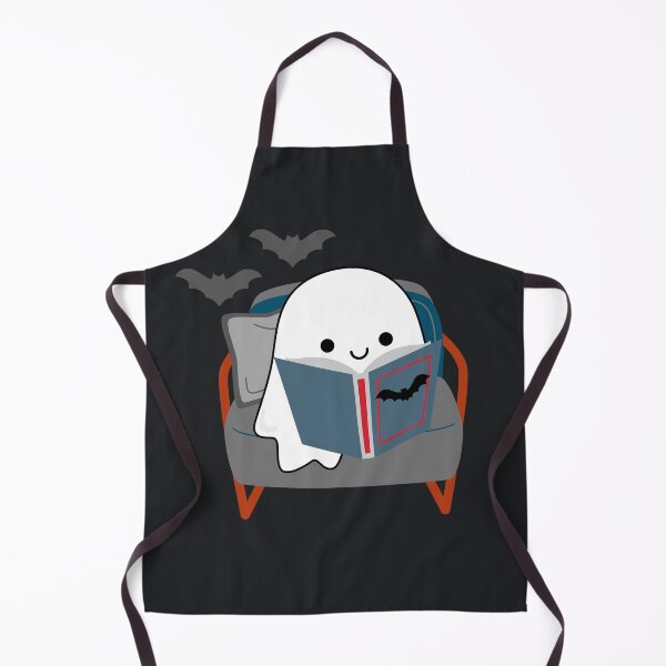 Item preview, Cute reading ghost designed and sold by AnulaArt.