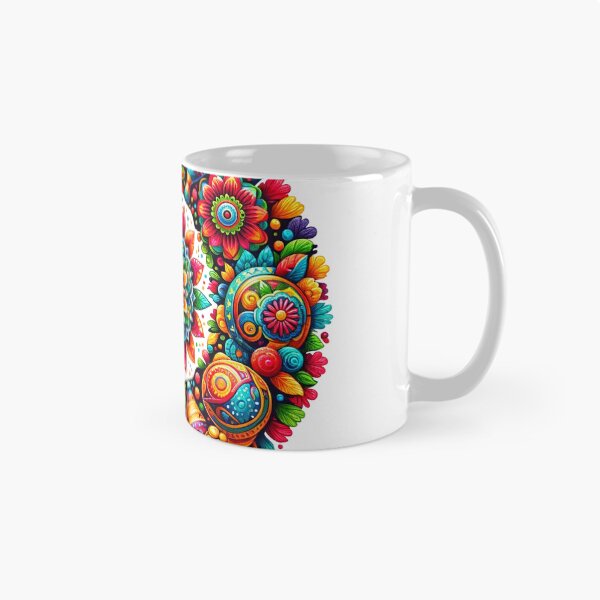 Item preview, Vibrant Cinco de Mayo Mandala designed and sold by Mali's Giggle Lab.